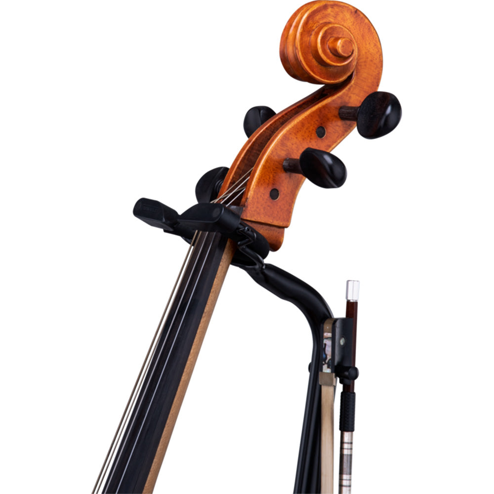 Hercules DS580B Auto Grip Cello Stand-stand-Hercules-Hermes Music